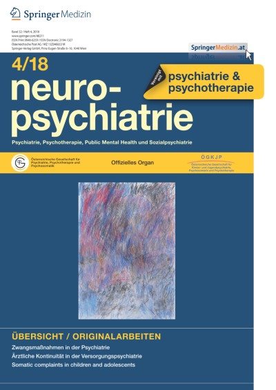 Neuropsychiatrie · 32 (4) – Cover der betreffenden Ausgabe