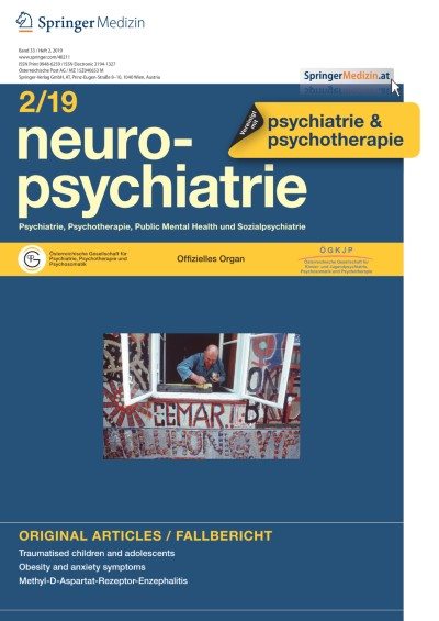 Neuropsychiatrie · 33 (2) – Cover der betreffenden Ausgabe